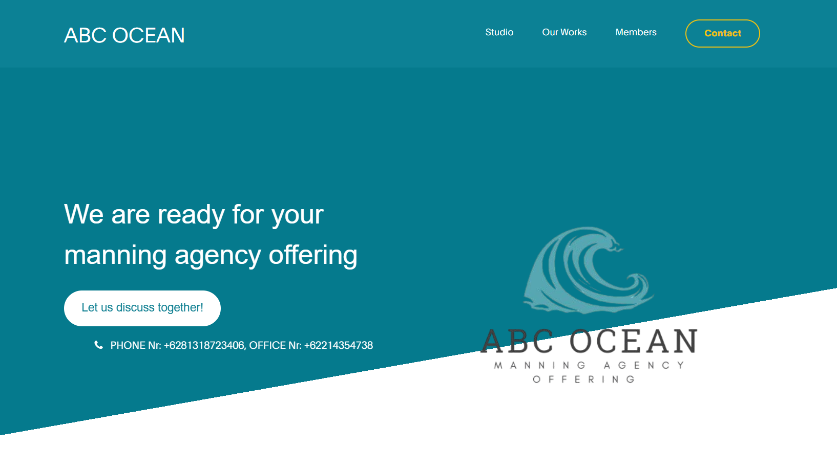 Website ABC Ocean